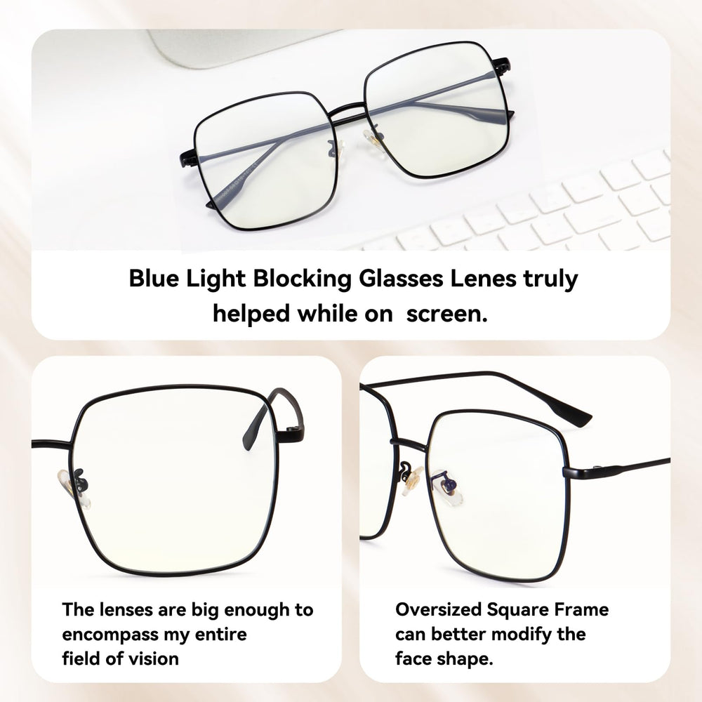 Dollger blue light blocking glasses hinge detail with reinforced metal hinges.
