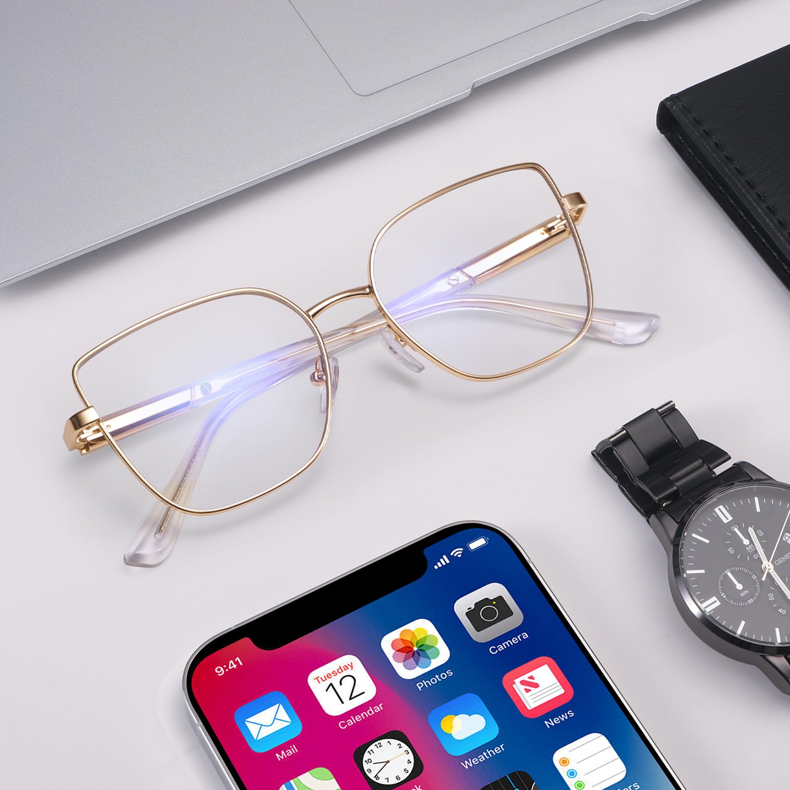Dollger blue light glasses for women with trendy oversized design