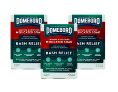 Domeboro Soothing Soak box of packets for gentle skin relief