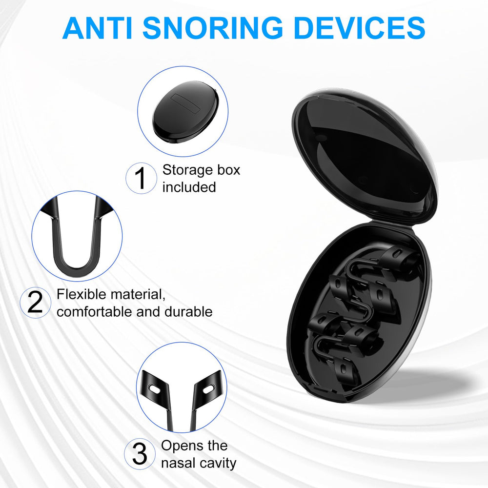 DOMYLE nasal dilator in use demonstrating comfortable fit for quiet nights