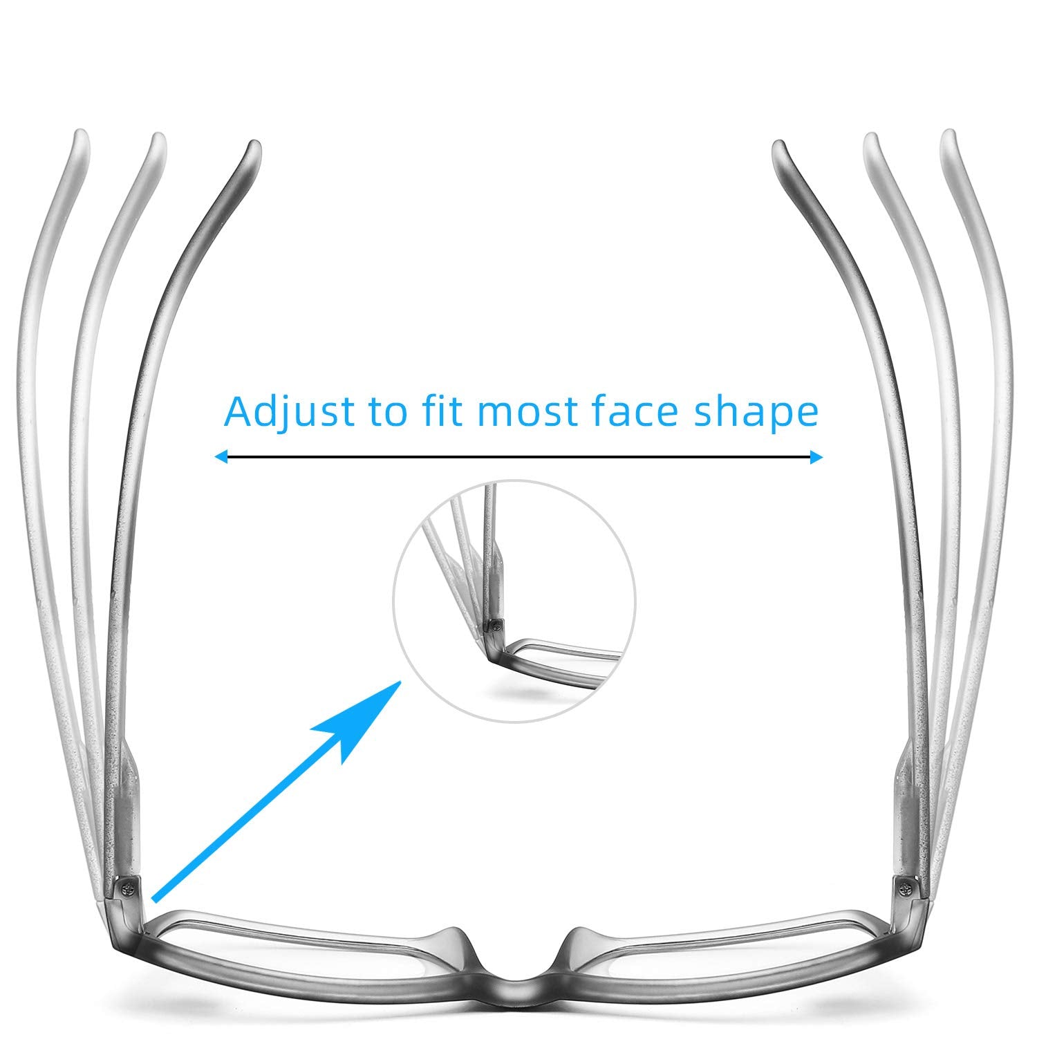 DONGDI spring hinge design for lightweight comfort and secure fit