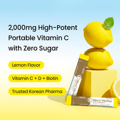 DONGKOOK Vita Pop 2000mg powder in a convenient stick