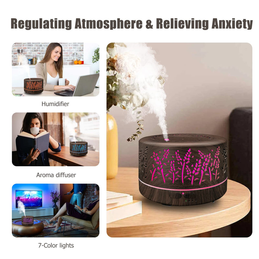 Dongzhen diffuser with waterless auto-off for safe overnight use.