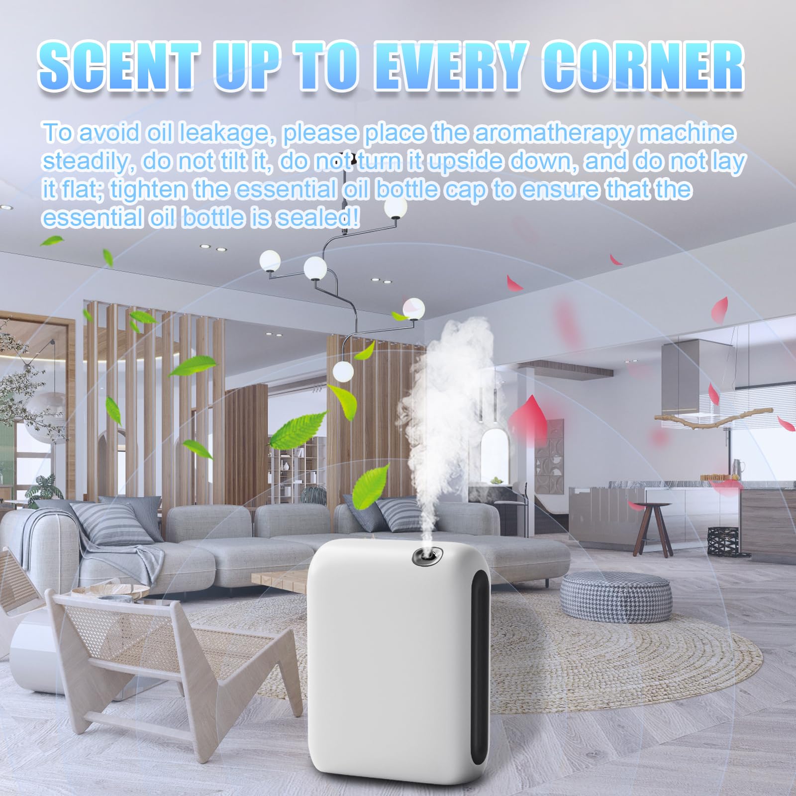 Dongzhen diffuser Bluetooth setup enables quick, seamless pairing for easy use.