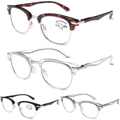 DOOViC blue light glasses with rectangle frames reduce digital eye strain during screen time