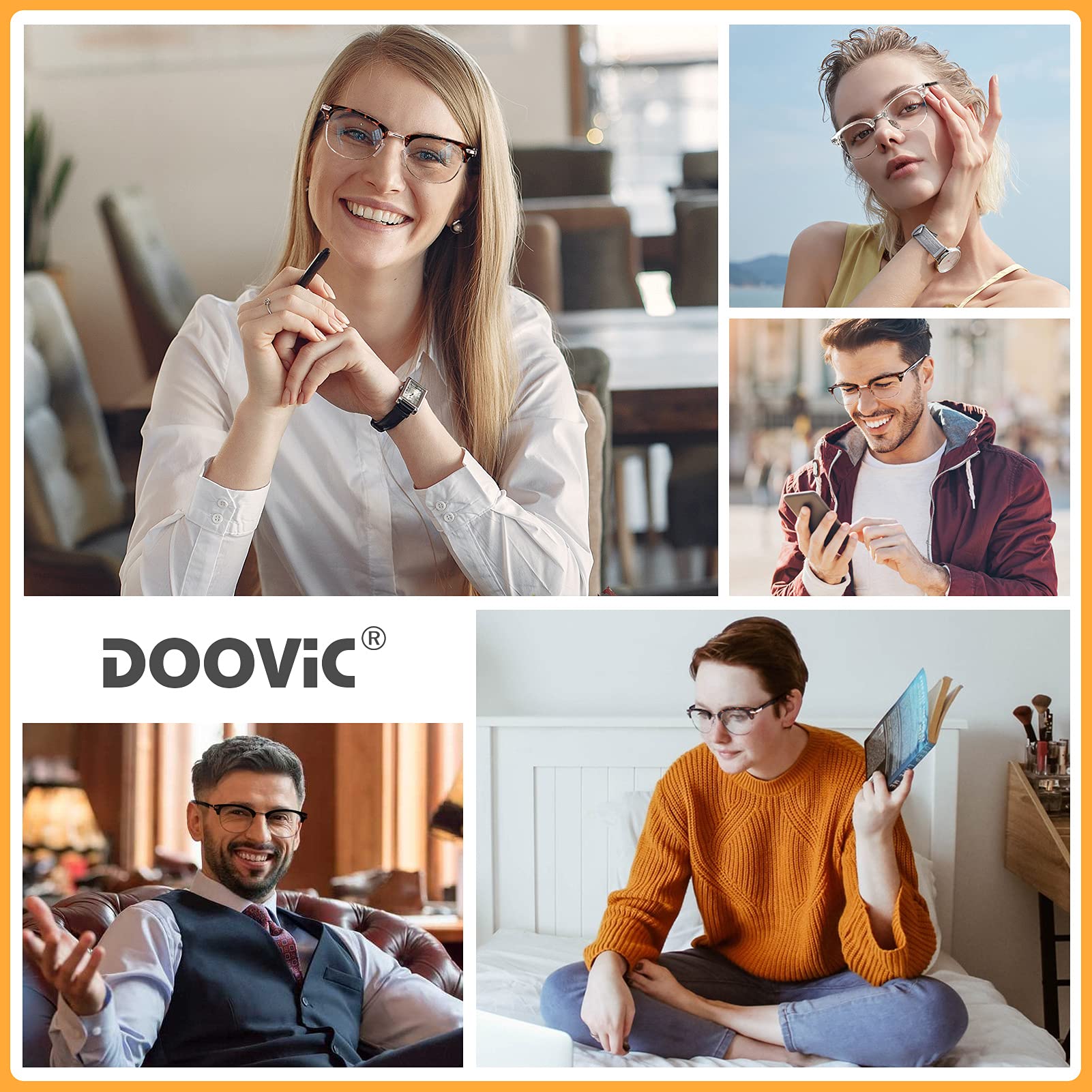 DOOViC durable lenses in a four-pack for long-lasting performance
