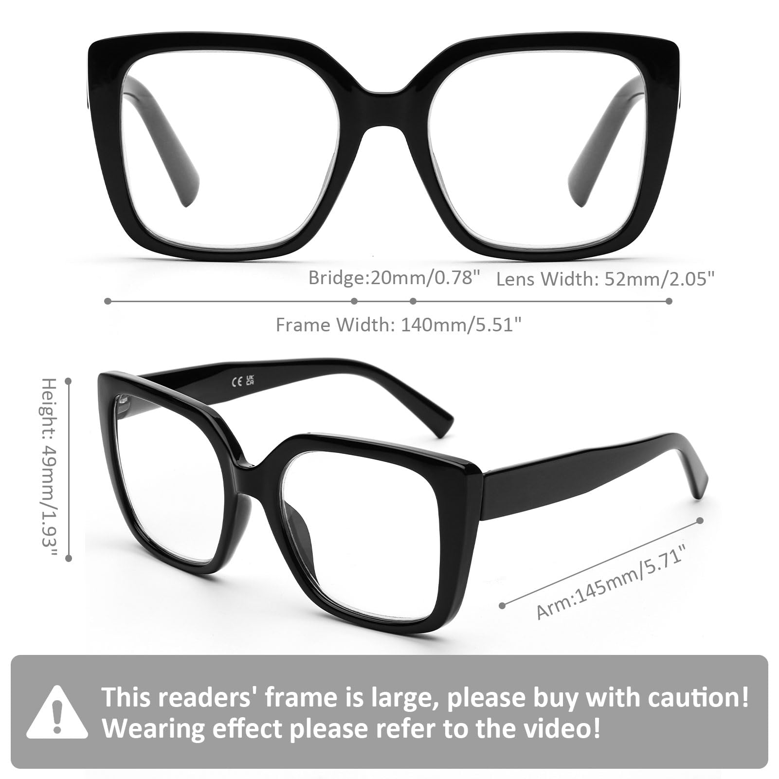 DOOViC spring hinge frame adapts for all-day comfortable wear.