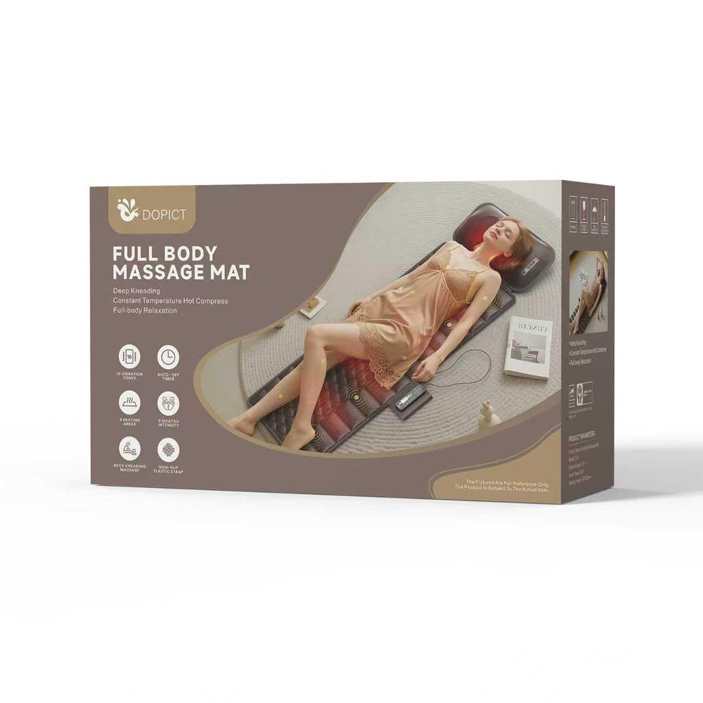 DOPICT foldable massage mat stores compactly after use