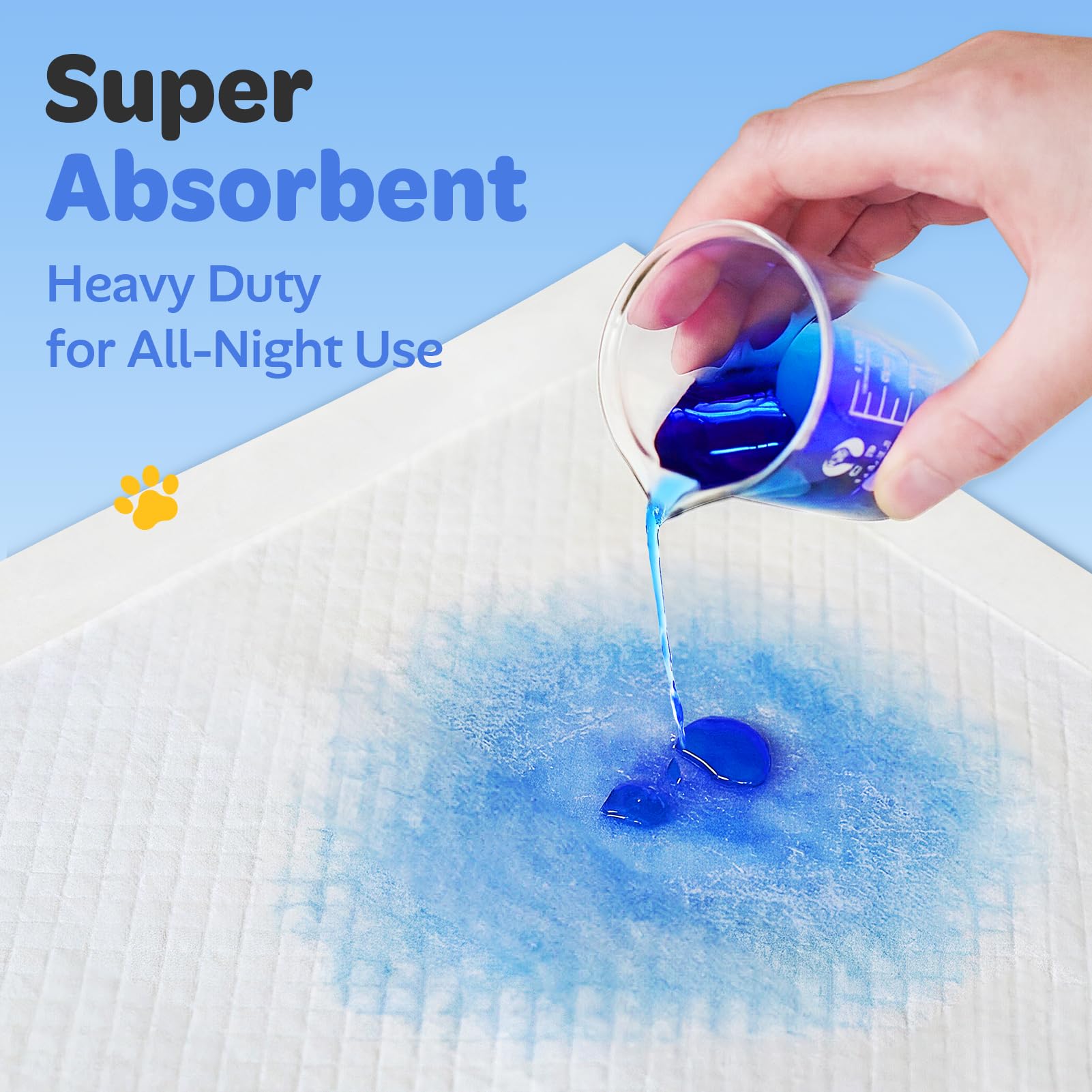 Doporro 6-layer absorbent pad highlights strong protection.