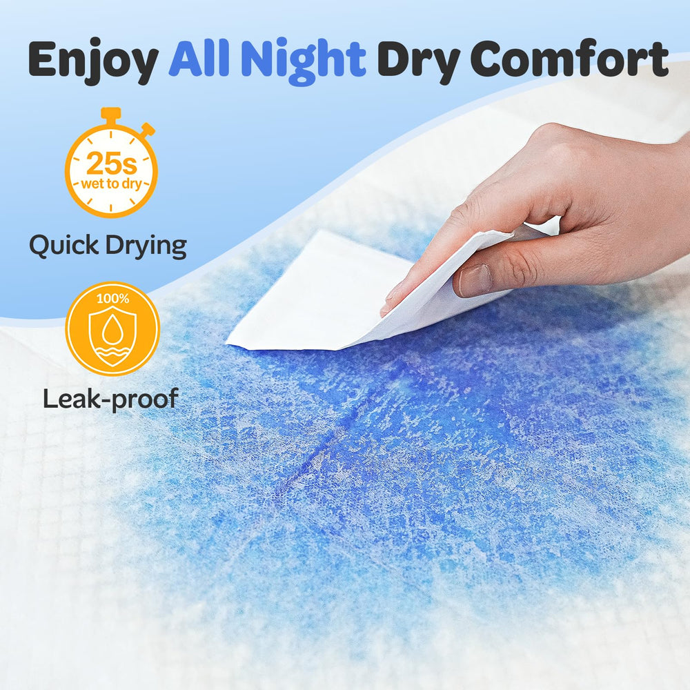 Doporro non-slip adhesive strips underpad stays secure overnight
