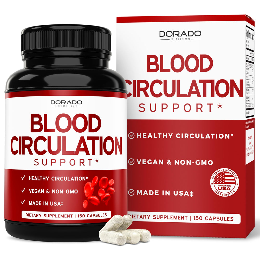 DORADO NUTRITION Blood Flow bottle for leg comfort support
