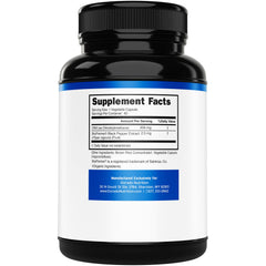 Dorado Nutrition DIM capsules close-up in bottle highlighting vegan capsules