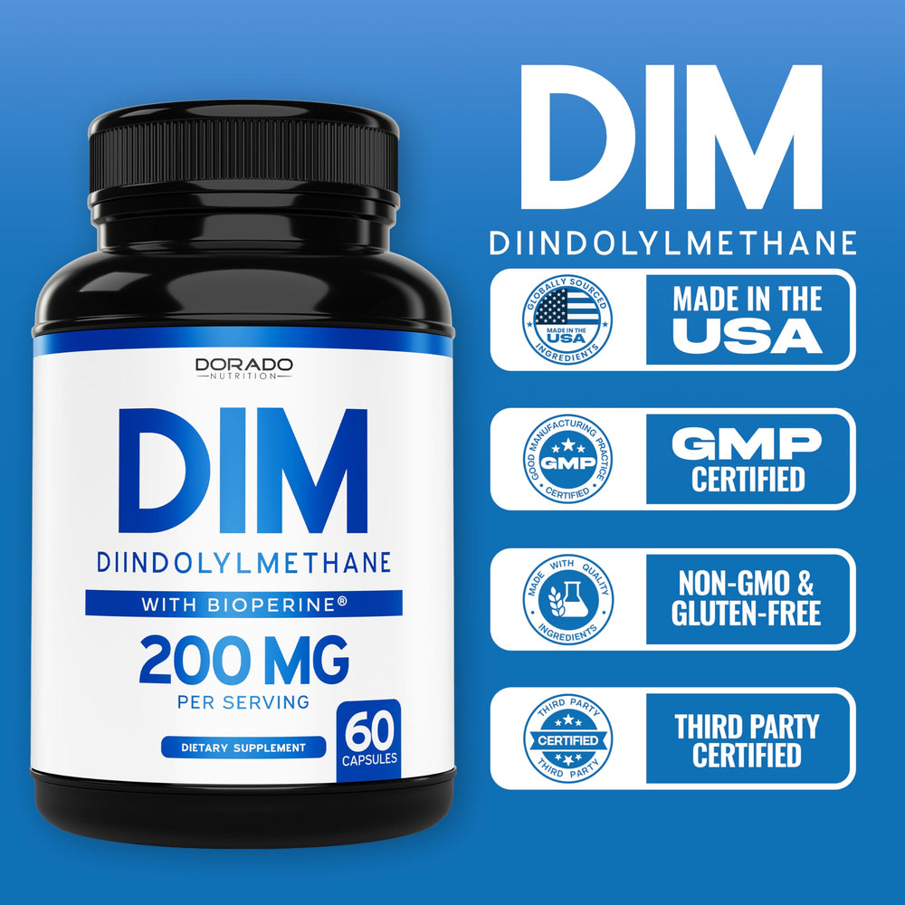 Dorado Nutrition DIM daily-use capsules for everyday wellness