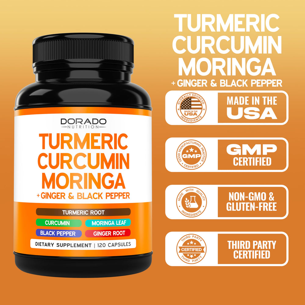 DORADO NUTRITION Producto fabricado en EEUU con certificación GMP.