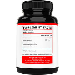 Dorado Nutrition Longjack 1200mg capsules ready for daily energy and stamina