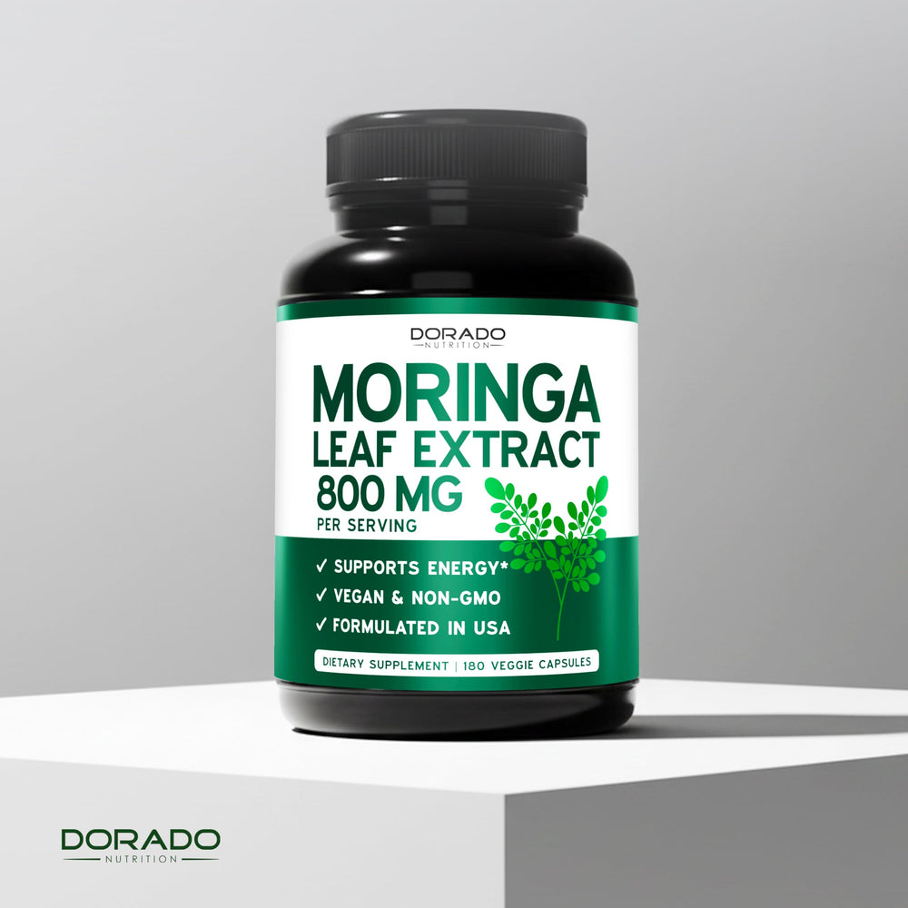 Producto fabricado en Estados Unidos con pruebas de calidad Dorado Nutrition.