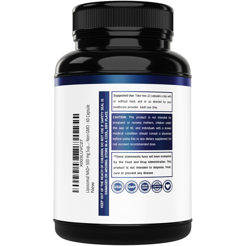 Dorado Nutrition NAD capsules close-up suggesting daily use.