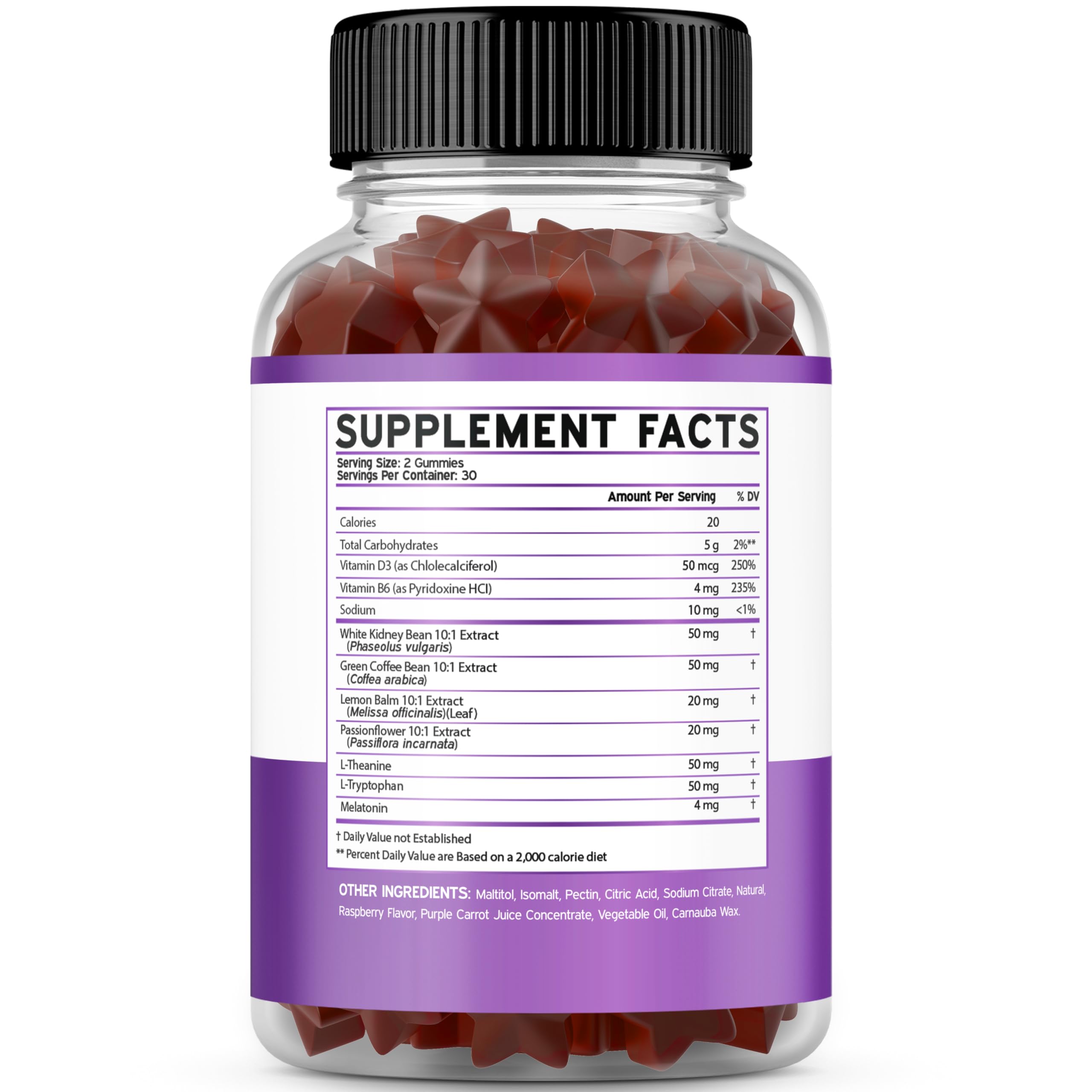 Dorado Nutrition raspberry gummy close-up highlights tasty flavor for nightly routines.