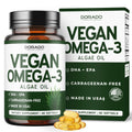 Dorado Nutrition Vegan Omega 3 Algae Oil – 60 Softgels | Plant-Based DHA EPA | USA Made