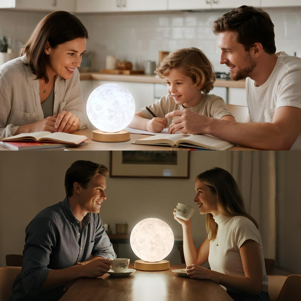 Doraubia lamp provides gentle ambient night light with practical illumination