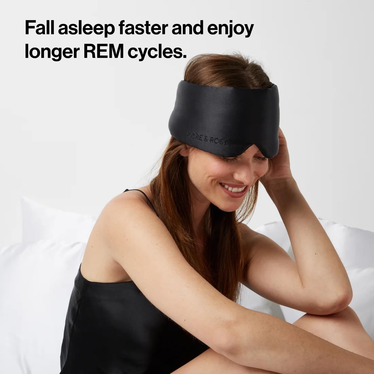 Dore & Rose luxury gift silk eye mask elevates self-care routines.