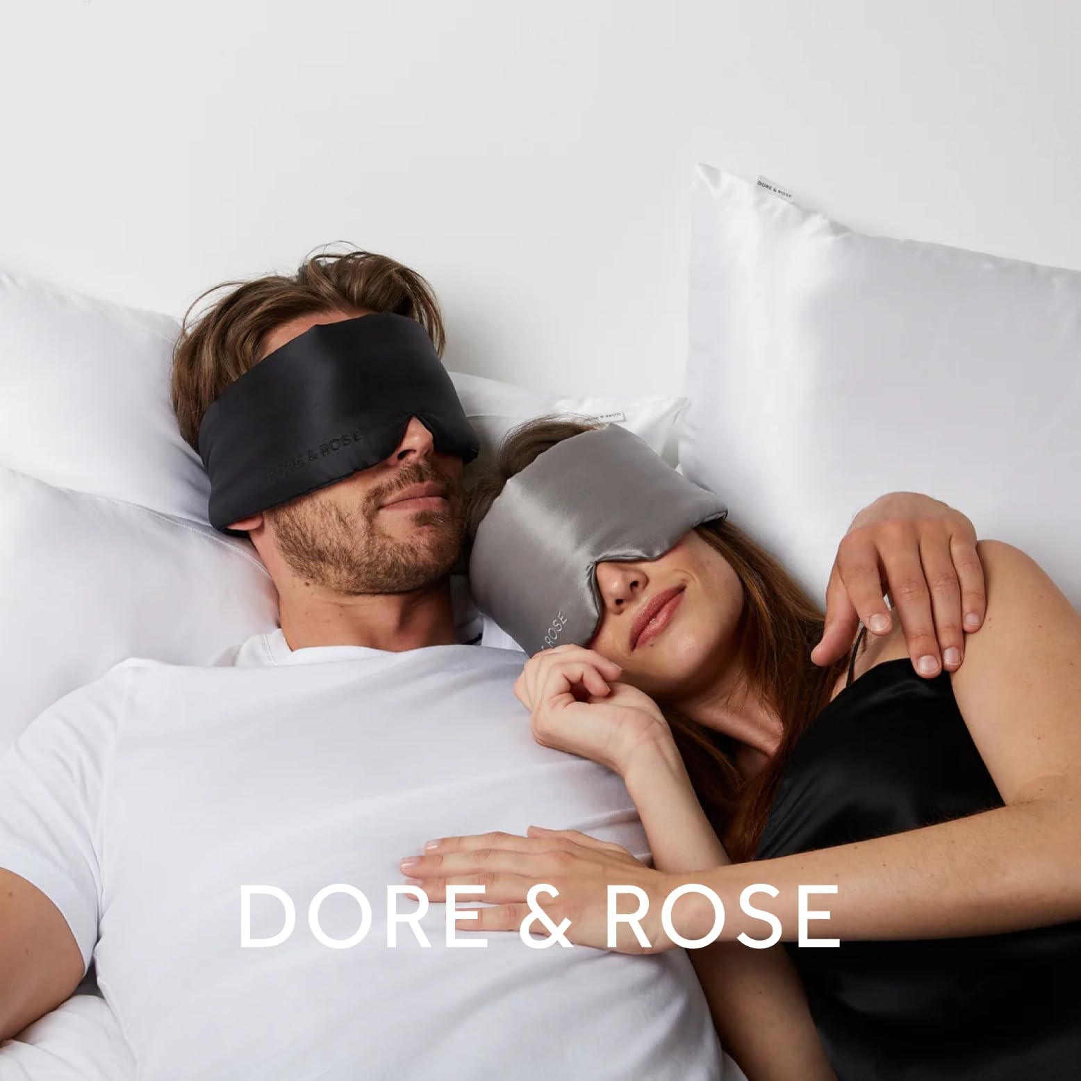 Dore & Rose travel-friendly sleep mask fits compactly in a carry-on bag.