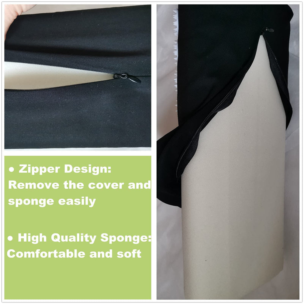 Portable DoroSun pillow shown with travel setup
