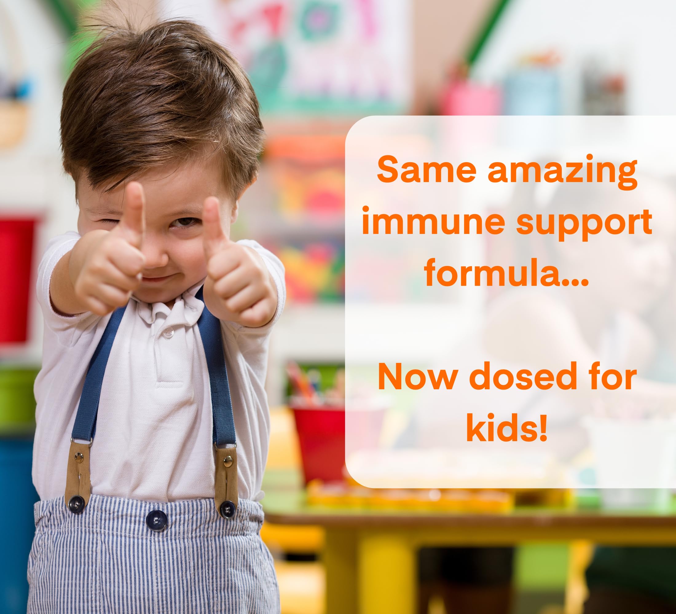 Dose + Remedy Immunity Kids Quercetin packaging showcases 60 gummies.