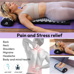 DoSensePro acupressure pillow neck relief for upper-back tension.