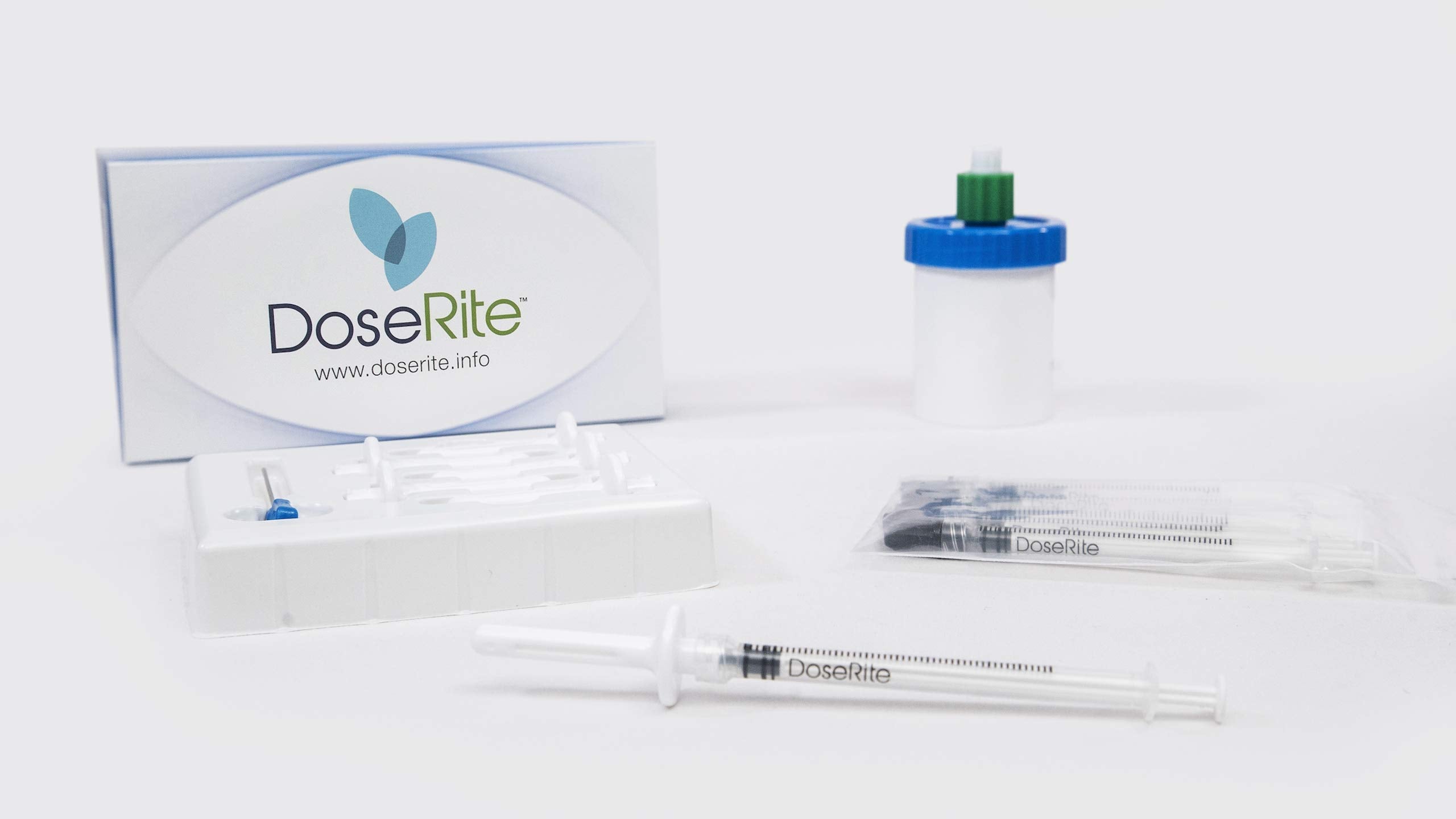 DoseRite dosing jar for organized preparation and storage.