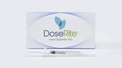 DoseRite dosing syringes for controlled dosing and consistent use.