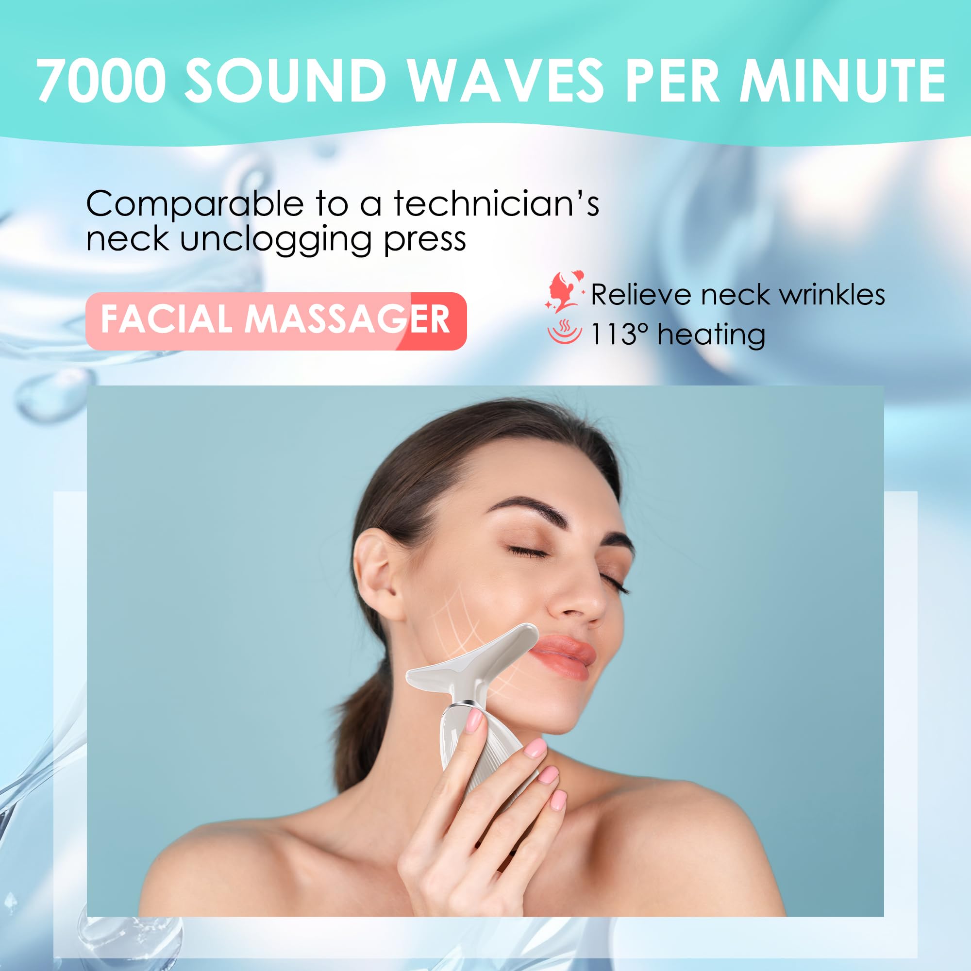 Doset Facial Massager Compact design for easy travel and storage
