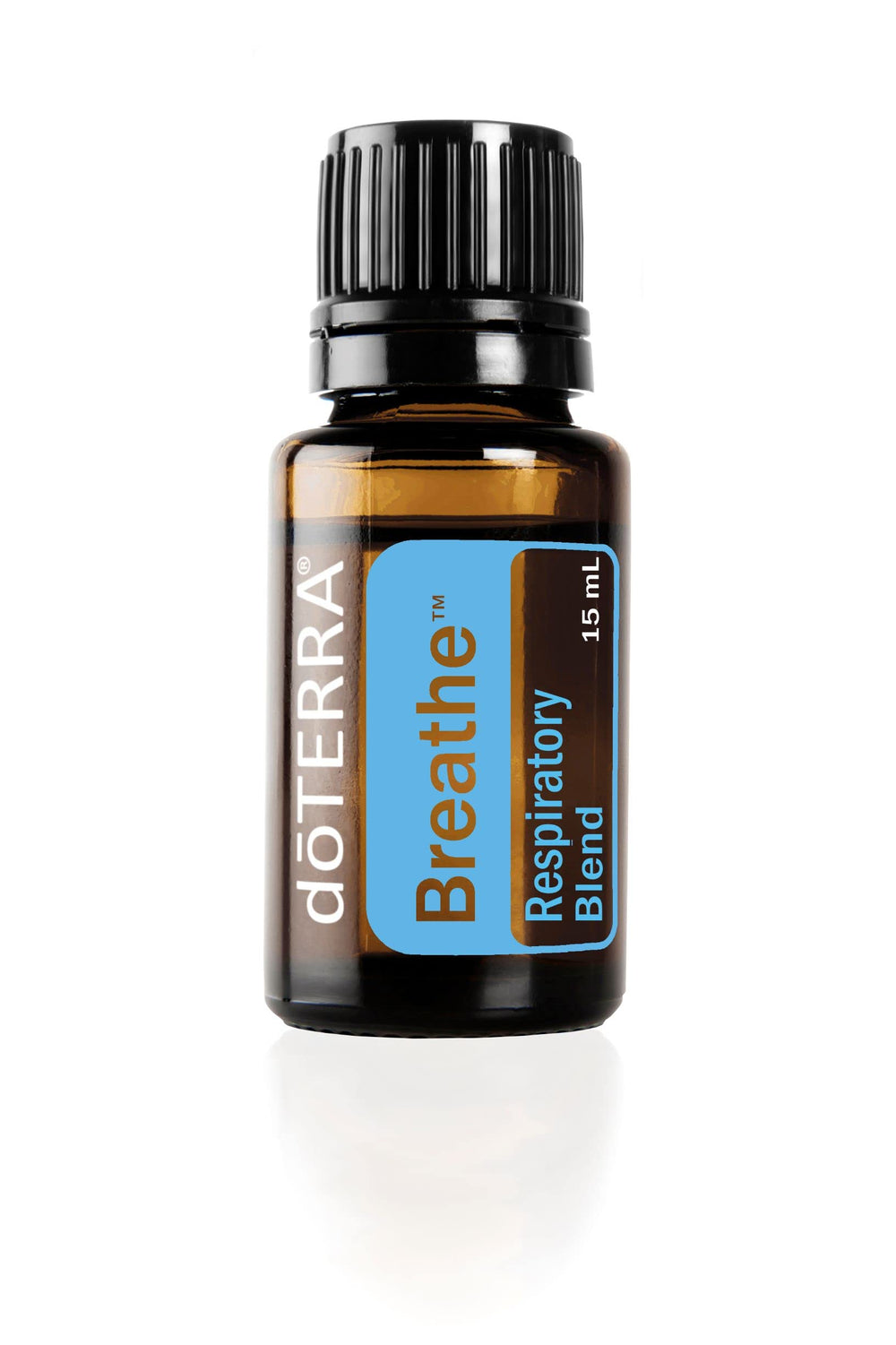 doTERRA Breathe bottle close-up for clear airways