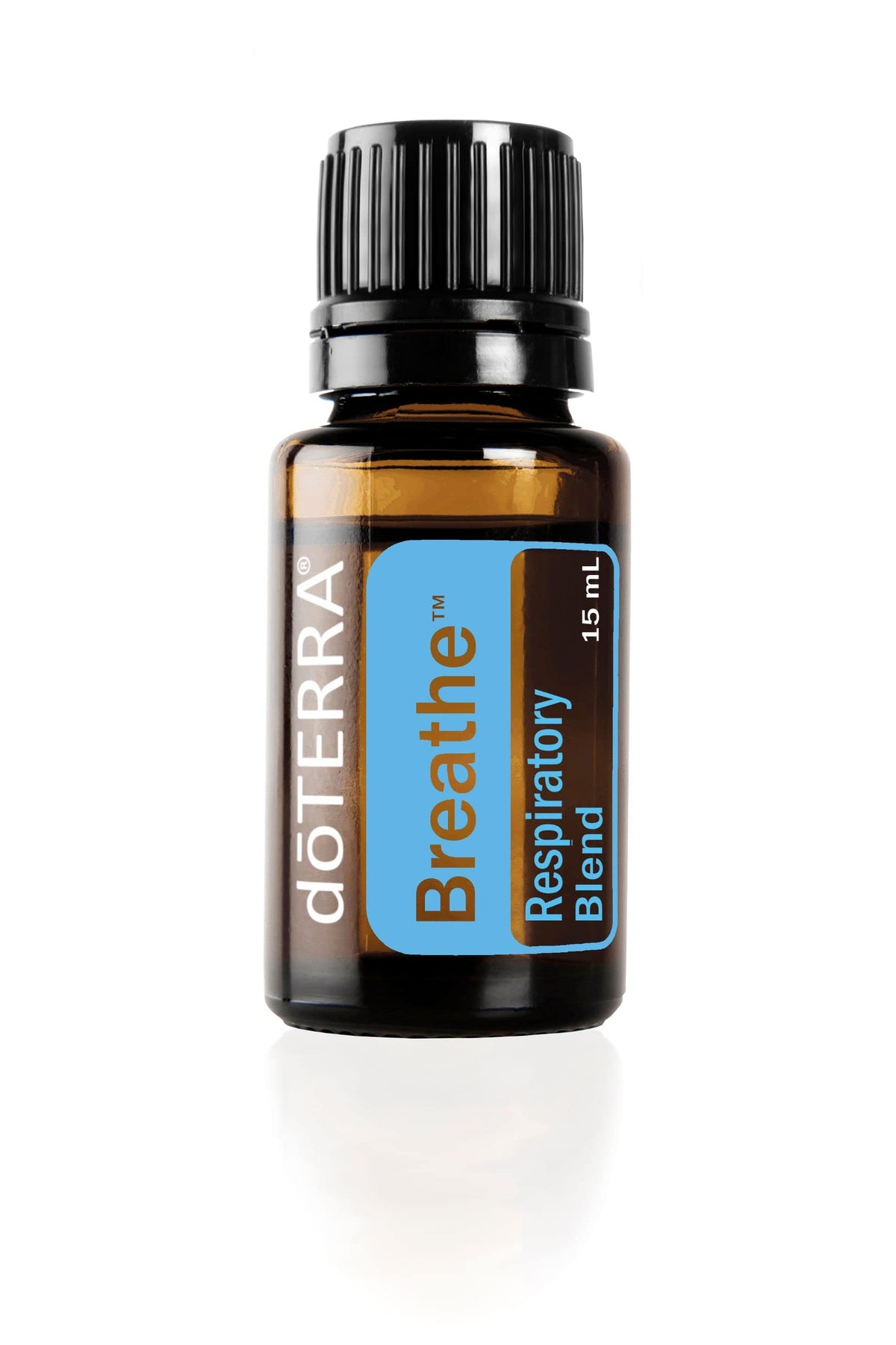 doTERRA Breathe bottle close-up for clear airways