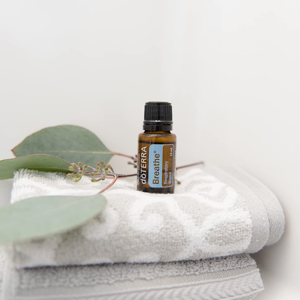 diffuser scene with doTERRA Breathe during seasonal threats