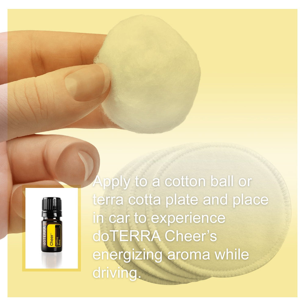 doTERRA Cheer travel bottle for on-the-go uplifting moments