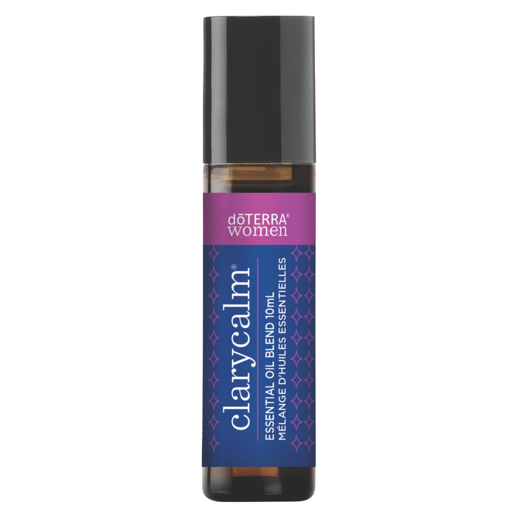 doTERRA Clary Calm bottle closeup for a calming aromatherapy routine