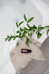 doTERRA Clary Sage diffuser scene for restful evenings.