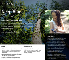 doTERRA Deep Blue Stick apply-on area for targeted comfort