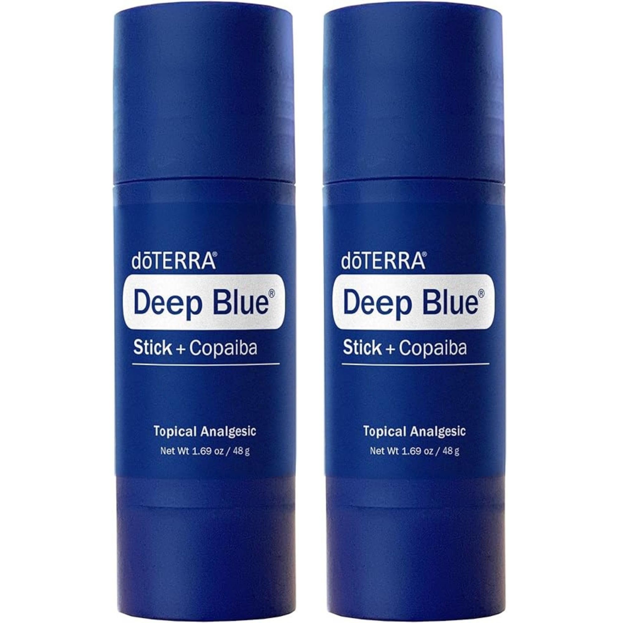 doTERRA Deep Blue Stick bottle 2-pack for on-the-go relief