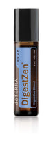 doTERRA DigestZen Touch roll-on bottle eases everyday digestion on the go