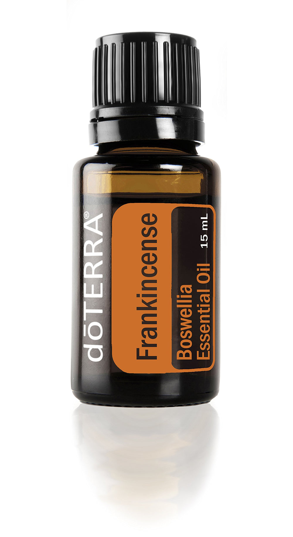 doTERRA Frankincense 15 ml bottle for skincare and mood support.