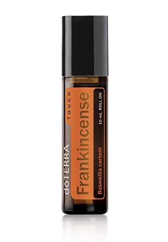doTERRA Frankincense Touch close-up highlighting convenient roll-on delivery.