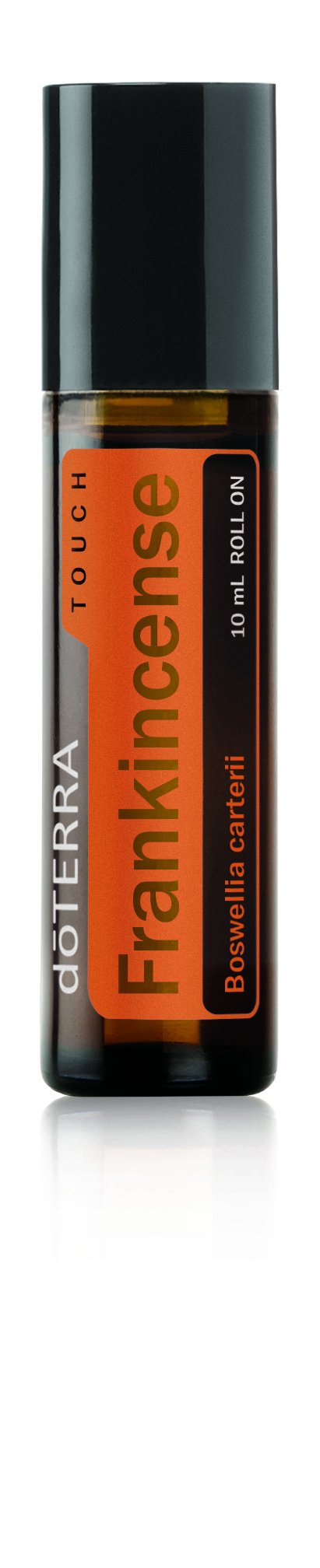 doTERRA Frankincense Touch roll-on bottle for easy on-the-go aroma and grounding rituals.