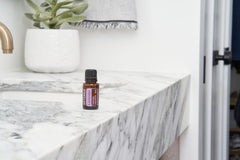 doTERRA lavender diffuser releasing a calming aroma.