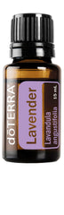 doTERRA Lavender oil bottle for calming routines.