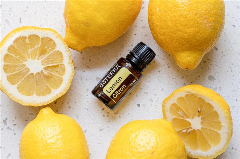 Lemon oil used to boost non-toxic surface cleaning around home