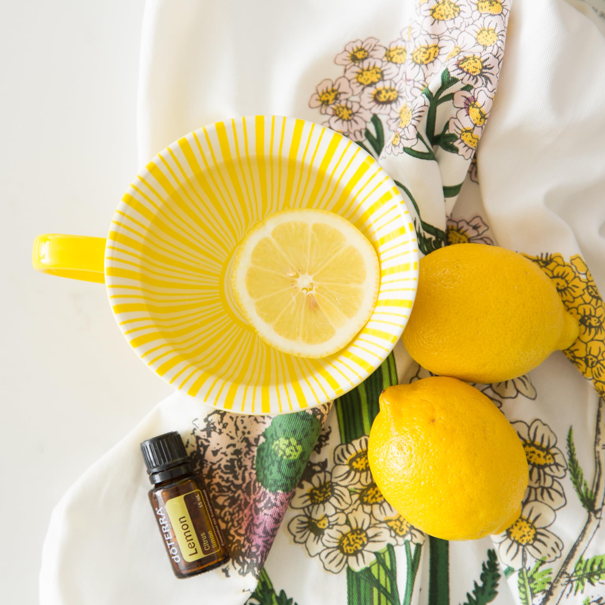 Lemon oil suitable for culinary use with proper dilution