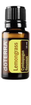 doTERRA Lemongrass Essential Oil - 15 mL | Purifying, Refreshing Aroma
