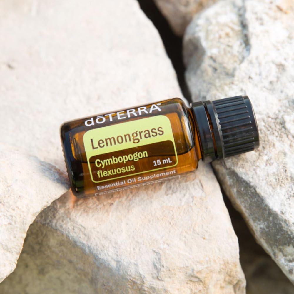 doTERRA Lemongrass skin-toning support via light dermal blending